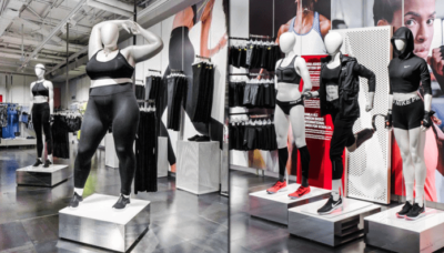 Nike curvy mannequins shop